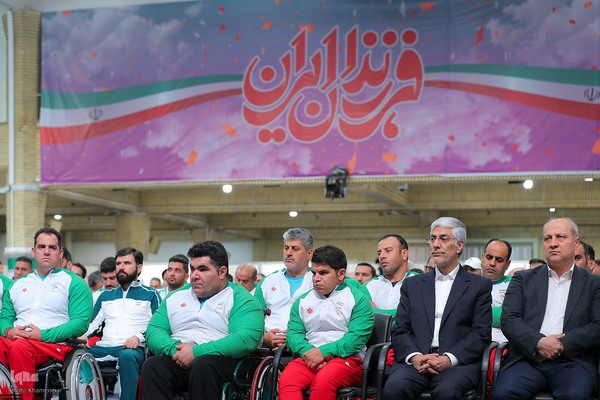 دیدار اعضای کاروان‌های اعزامی ایران به بازی‌های المپیک و پارالمپیک ۲۰۲۴ پاریس