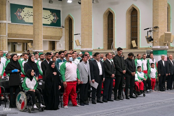 دیدار اعضای کاروان‌های اعزامی ایران به بازی‌های المپیک و پارالمپیک ۲۰۲۴ پاریس