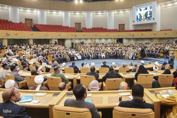 مراسم افتتاحیه سی‌وهشتمین کنفرانس بین‌المللی وحدت اسلامی