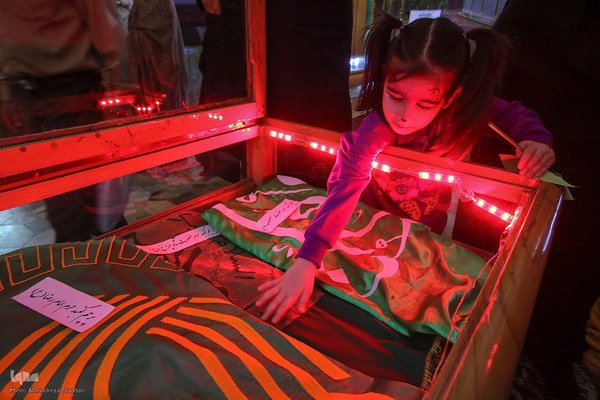 قطعه‌ای از بهشت در حرم شاهچراغ(ع)‎