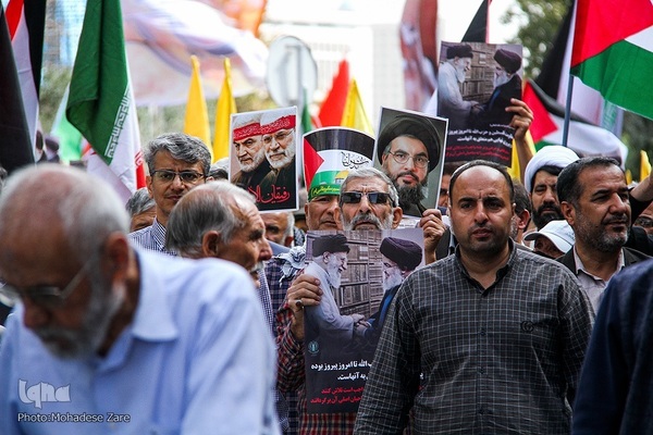 تظاهرات ضدصهیونیستی در مشهد