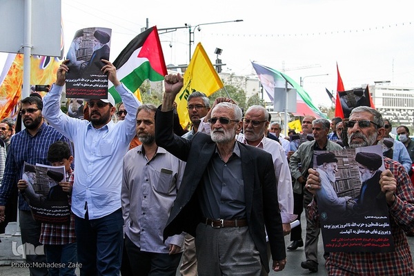 تظاهرات ضدصهیونیستی در مشهد