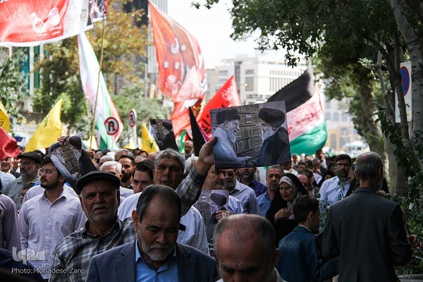 تظاهرات ضدصهیونیستی در مشهد