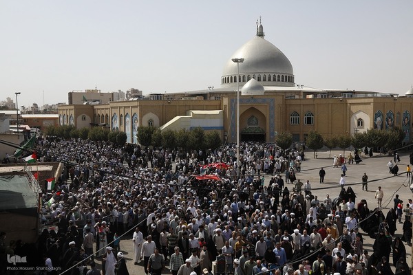 تظاهرات ضدصهیونیستی در قم