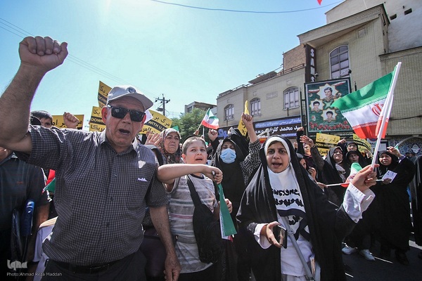 تظاهرات ضدصهیونیستی در شیراز