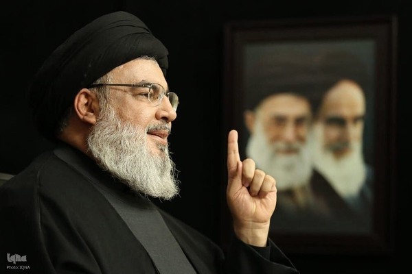 شهید سید حسن نصرالله در قاب تصویر