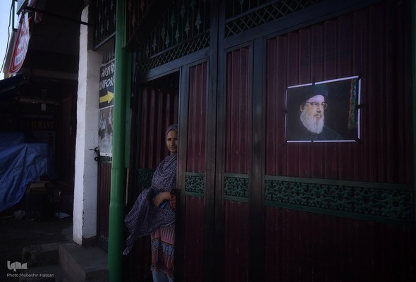 تجمع مردم کشمیر در محکومیت ترور نصرالله