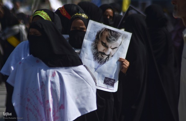 تجمع مردم کشمیر در محکومیت ترور نصرالله