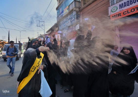 تجمع مردم کشمیر در محکومیت ترور نصرالله