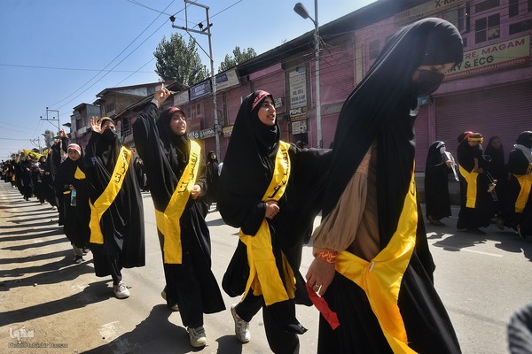 تجمع مردم کشمیر در محکومیت ترور نصرالله