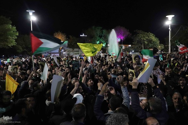 شادمانی مردم تبریز از عملیات «وعده صادق ۲»