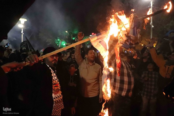 شادمانی مردم تبریز از عملیات «وعده صادق ۲»