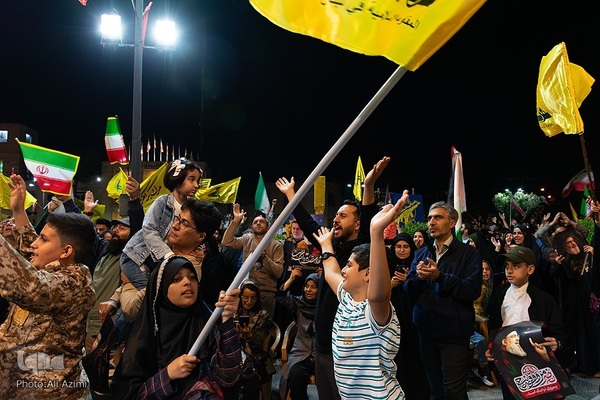 شادمانی مردم اصفهان از عملیات «وعده صادق ۲»