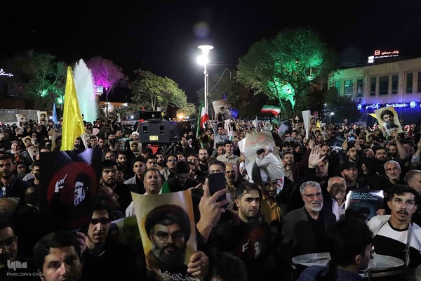 شادمانی مردم تبریز از عملیات «وعده صادق ۲»