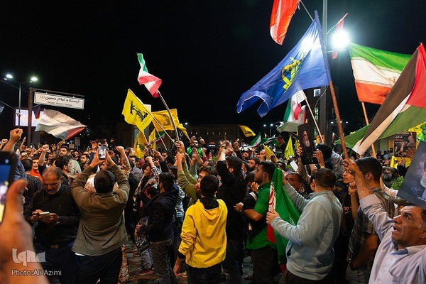 شادمانی مردم اصفهان از عملیات «وعده صادق ۲»