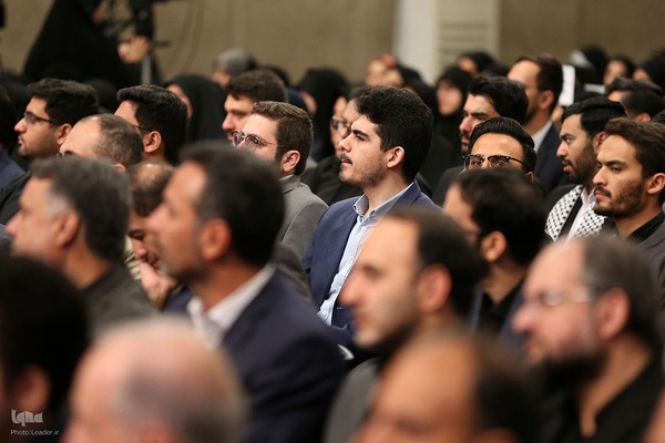 دیدار جمعی از نخبگان، استعدادهای برتر علمی و رتبه‌های برتر کنکور با رهبر انقلاب