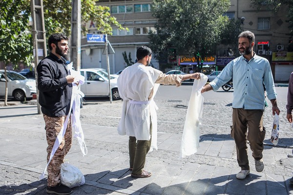حضور پرشور مردم در نماز جمعه تهران