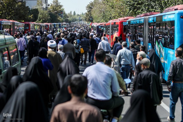 حضور پرشور مردم در نماز جمعه تهران