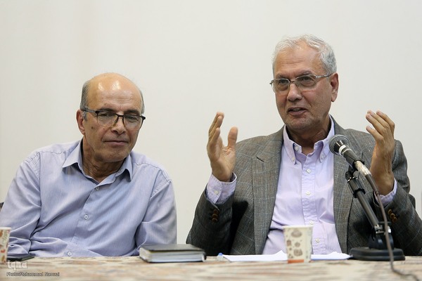 علی ربیعی و سعید معیدفر در نشست گفتمان وفاق؛ دولت و جامعه در ایران
