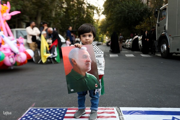 تجمع دختران انقلاب در محکومیت جنایات رژیم صهیونیستی