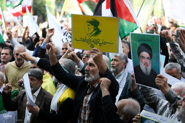 تجمع دختران انقلاب در محکومیت جنایات رژیم صهیونیستی