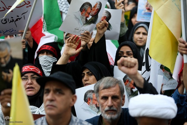 تجمع دختران انقلاب در محکومیت جنایات رژیم صهیونیستی