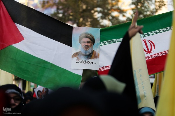 تجمع دختران انقلاب در محکومیت جنایات رژیم صهیونیستی