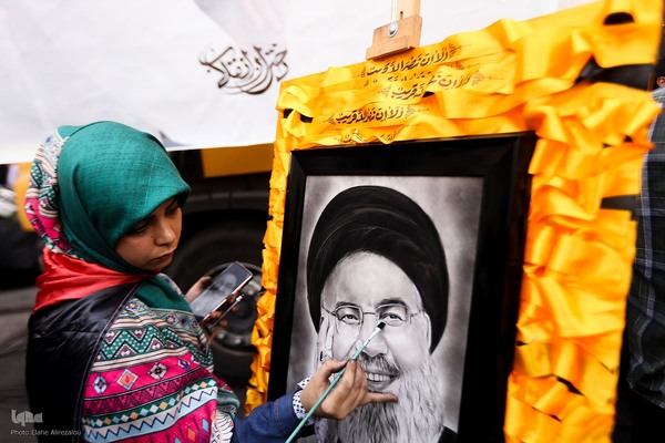 تجمع دختران انقلاب در محکومیت جنایات رژیم صهیونیستی