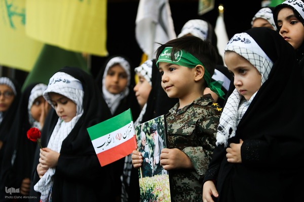 تجمع دختران انقلاب در محکومیت جنایات رژیم صهیونیستی