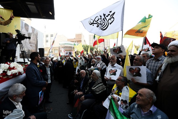تجمع دختران انقلاب در محکومیت جنایات رژیم صهیونیستی