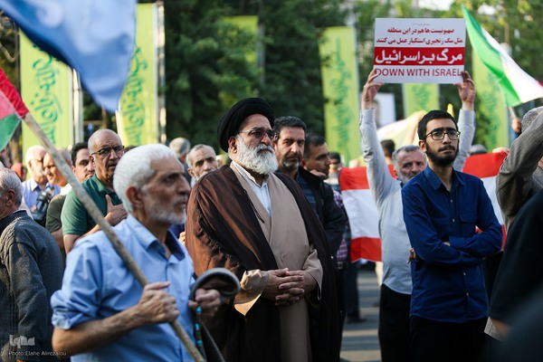 تجمع دختران انقلاب در محکومیت جنایات رژیم صهیونیستی