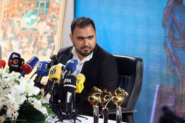 مهدی آذرپندار در نشست خبری چهل‌و‌یکمین جشنواره بین‌المللی فیلم کوتاه تهران