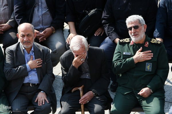 مراسم تشییع سرلشکر شهید نیلفروشان