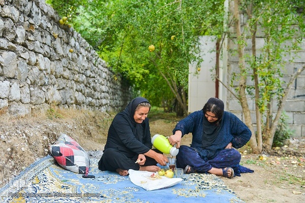 انارچینی در روستای گردشگری شیوند