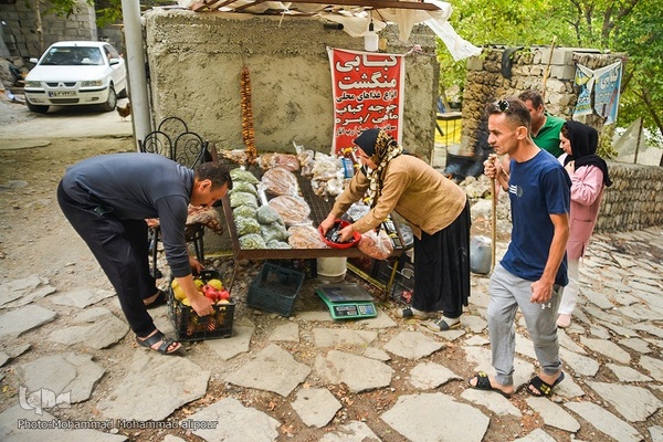 انارچینی در روستای گردشگری شیوند