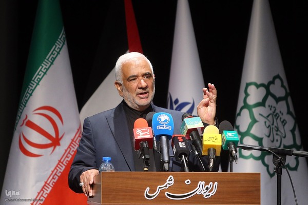 سیدمجتبی ابطحی، دبیرکل کنفرانس بین‌المللی حمایت از انتفاضه فلسطین مجلس شورای اسلامی در همایش «حمایت از مردم مظلوم لبنان و جبهه مقاومت»
