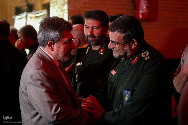 مراسم بزرگداشت سردار عباس نیلفروشان