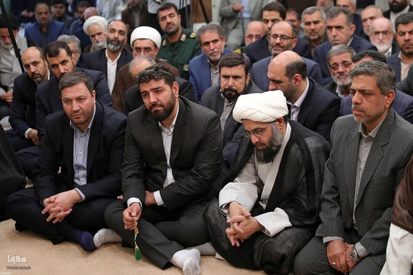 دیدار دست اندرکاران کنگره بزرگداشت ۹ هزار و ۸۰۰ شهید استان کرمانشاه با رهبر معظم انقلاب