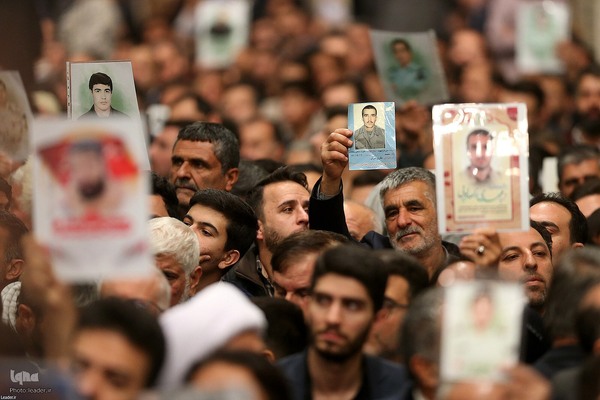 دیدار جمعی از خانواده‌های شهدای امنیت