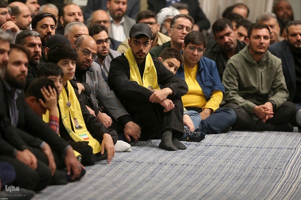 دیدار جمعی از خانواده‌های شهدای امنیت