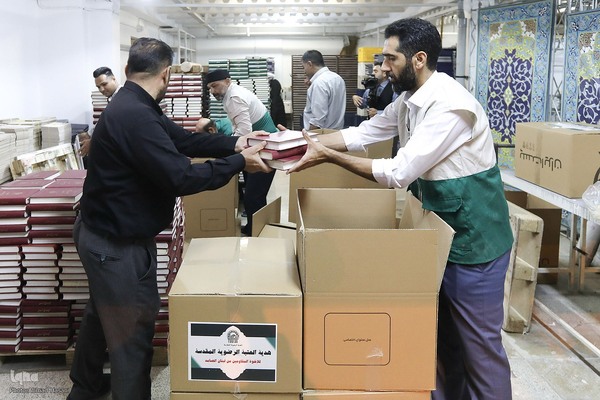 اهدای پنج هزار جلد قرآن مجید و مفاتیح الجنان به مردم مظلوم لبنان