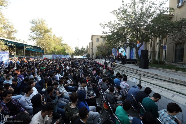 استقبال از نودانشجویان دانشگاه تهران