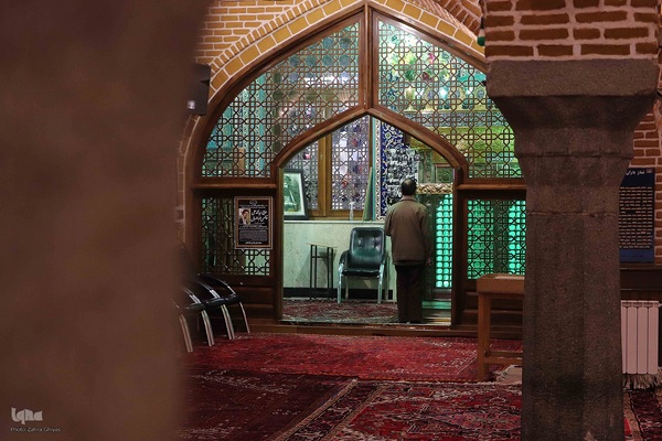 مسجد مقبره تبریز، آرامگاه نخستین شهید محراب