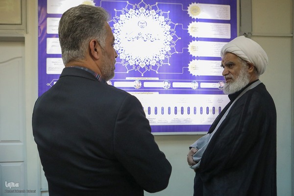 بازدید آیت‌الله عباس کعبی از ایکنا