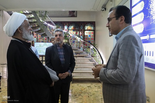 بازدید آیت‌الله عباس کعبی از ایکنا