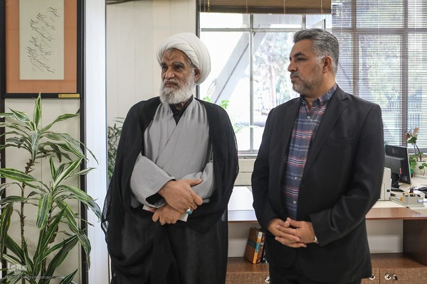 بازدید آیت‌الله عباس کعبی از ایکنا