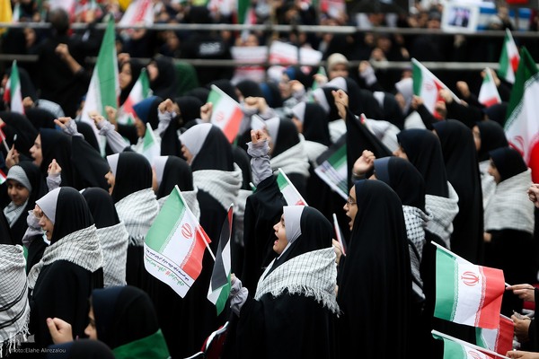 راهپیمایی ۱۳ آبان در تهران