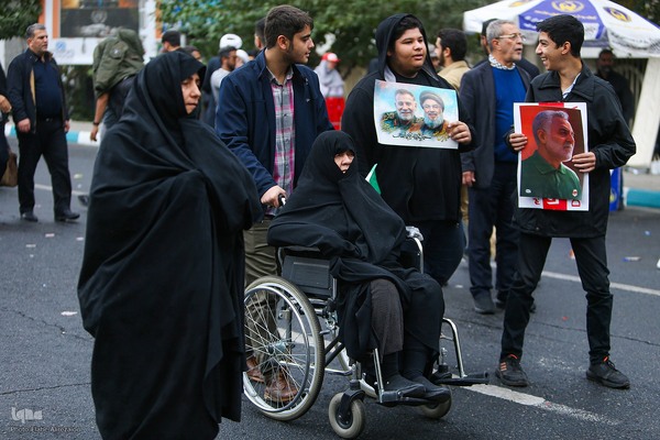 راهپیمایی ۱۳ آبان در تهران