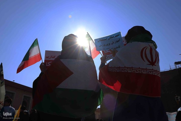 راهپیمایی ۱۳ آبان در تبریز