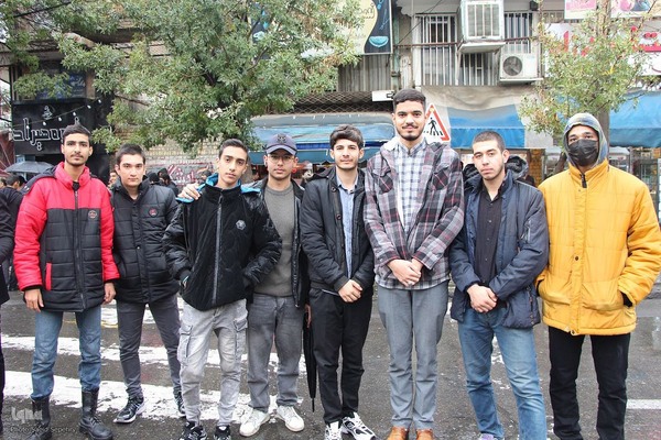 راهپیمایی ۱۳ آبان در همدان